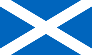bandera de Escocia