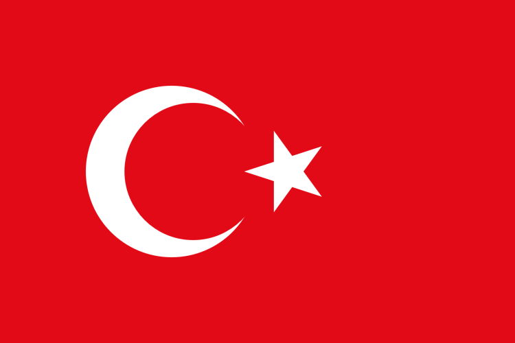 bandera Turquía