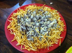 Revuelto de morcilla